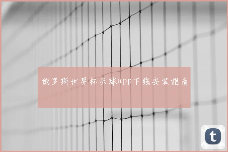 俄罗斯世界杯买球app下载安装指南
