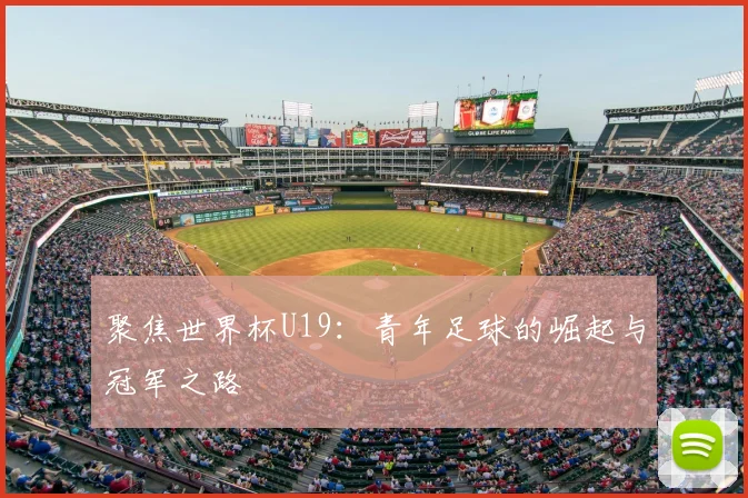 聚焦世界杯U19：青年足球的崛起与冠军之路